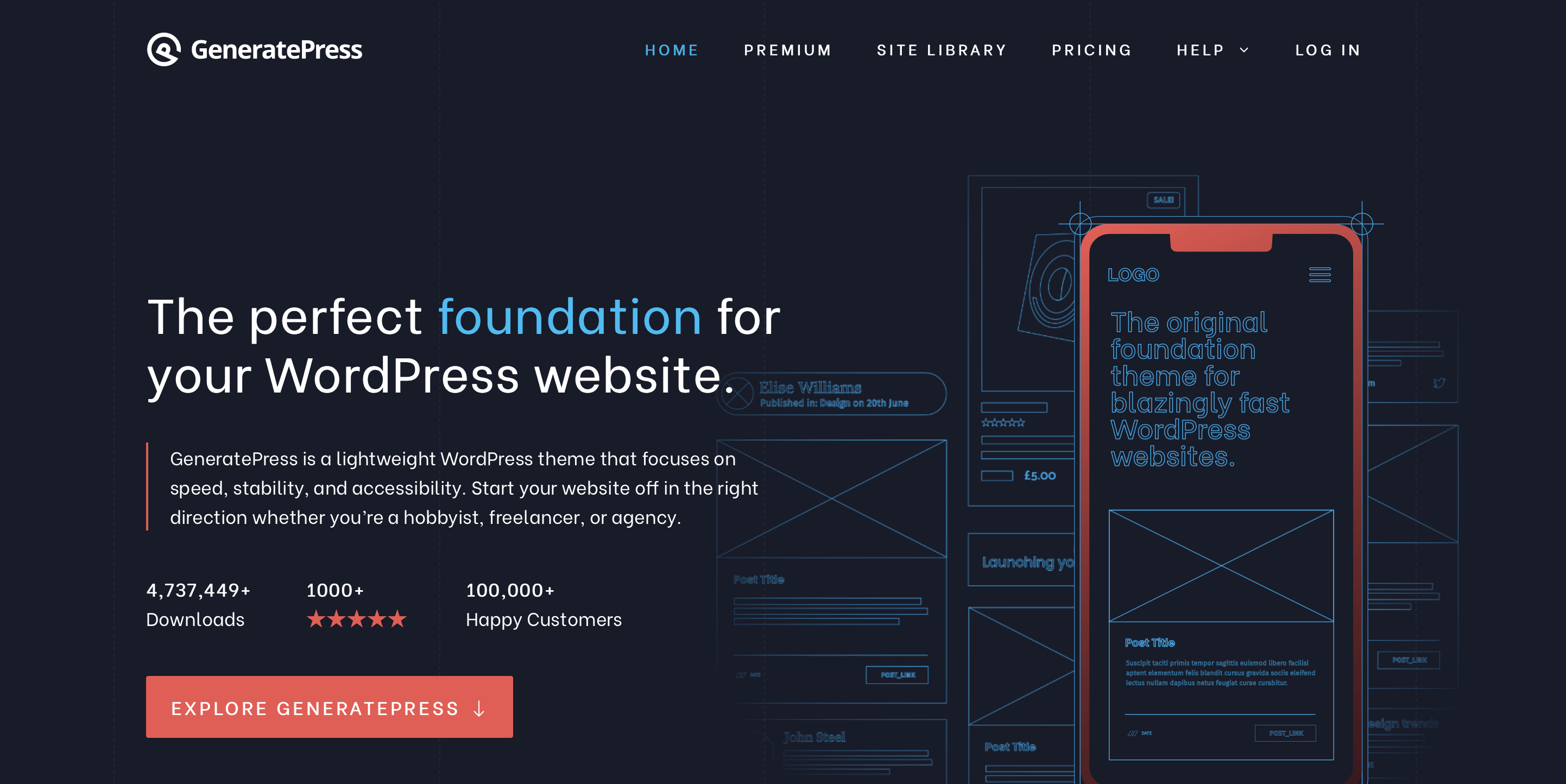 GeneratePress Theme Premium
